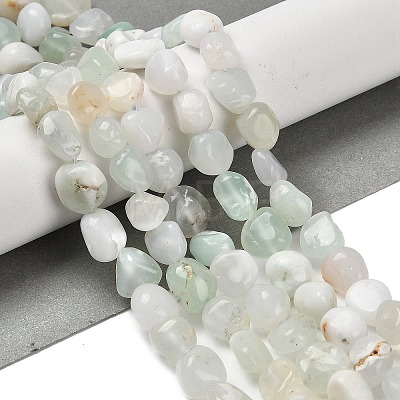 Natural Yellow Opal Beads Strands G-P497-01E-02B-1