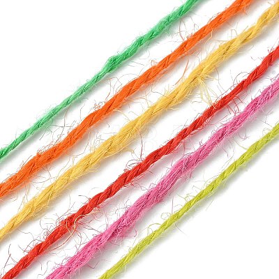 6 Colors Jute Cord OCOR-CJ0001-09-1