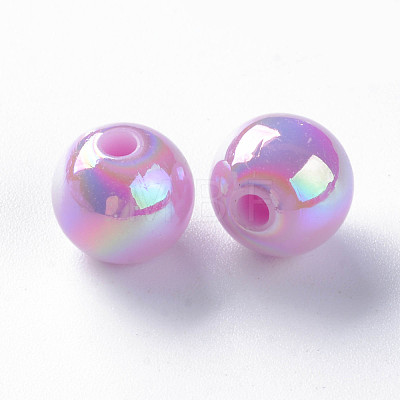 Opaque Acrylic Beads MACR-S370-D10mm-A03-1