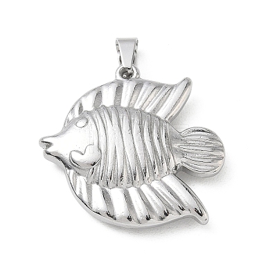 304 Stainless Steel Pendants SA-CBA34D4-02H-P-1