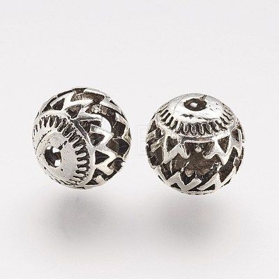 Tibetan Style Alloy Beads PALLOY-F149-20AS-1