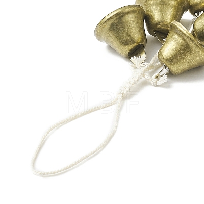Iron Witch Bells Protection for Door Knob Hanger HJEW-JM00917-1