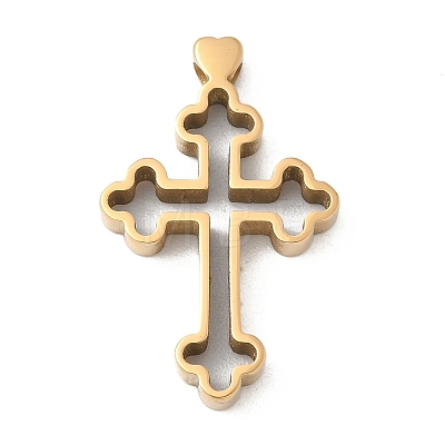 304 Stainless Steel Pendants STAS-K311-10D-G-1