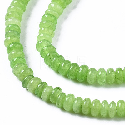 Natural White Jade Beads Strands G-S366-103-1