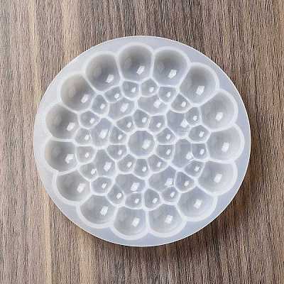 Silicone Bubble Effect Cup Mat Molds X-DIY-C061-02A-1