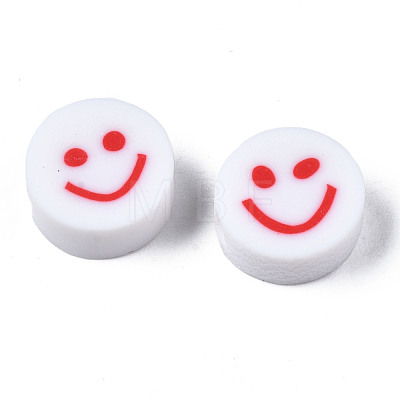 Handmade Polymer Clay Beads X-CLAY-N008-040E-1