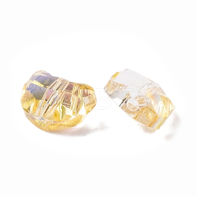 100Pcs Electroplate Glass Beads EGLA-P060-01A-HP01-1
