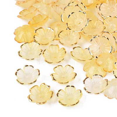 Plastic Bead Caps KY-Q005-04A-10-1
