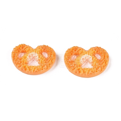 Cookie Luminous Resin Cabochons CRES-T026-02D-1