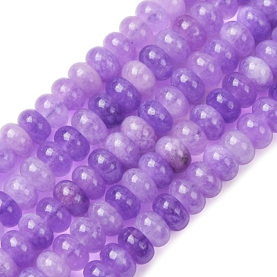 Natural White Jade Beads Strands G-E507-01-11-1