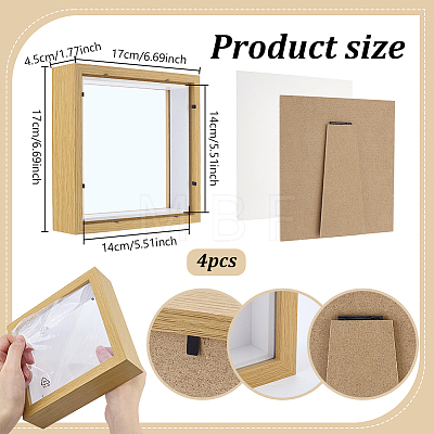 MDF Photo Frame Stands AJEW-WH0752-658B-1