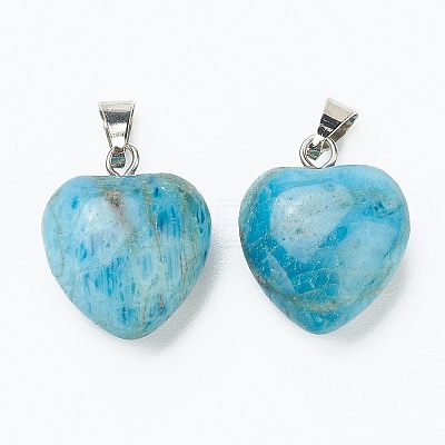 Natural Apatite Pendants X-G-I311-A22-1