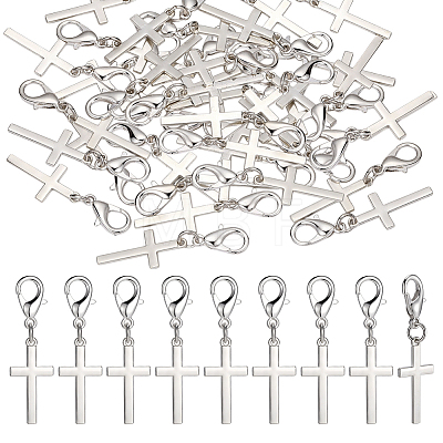 80Pcs Alloy Pendants Decorations HJEW-PH02549-1