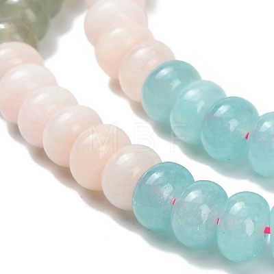 Gradient Color Natural White Jade Beads Strands G-NH0053-A01-01-1