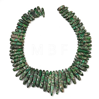 Synthetic Imperial Jasper Graduated Beads Strands G-L647-C01-01B-1