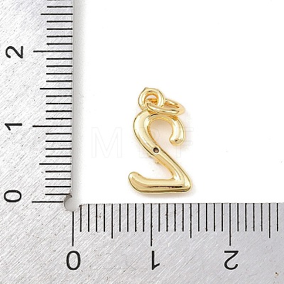 Brass Micro Pave Clear Cubic Zirconia Charms KK-P339-27G-02-1