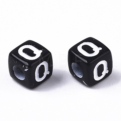 Opaque Acrylic Beads LS-SACR-N002-01Q-1