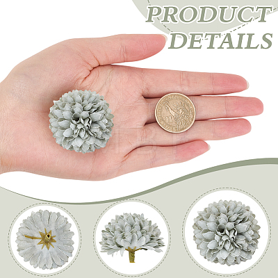 20Pcs Chrysanthemum Flower Ornaments AJEW-CN0003-07E-1