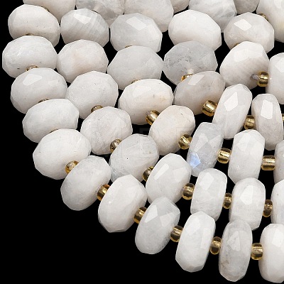 Natural Rainbow Moonstone Beads Strands G-L642-J06-01-1