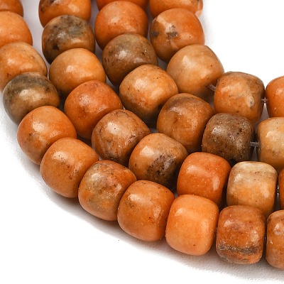 Dyed Natural White Jade Beads Strands GG-CBAA20A-01B-08-1