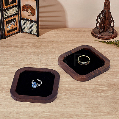 Wood Display Trays for Earrings Rings Bracelets ODIS-WH0043-284-1