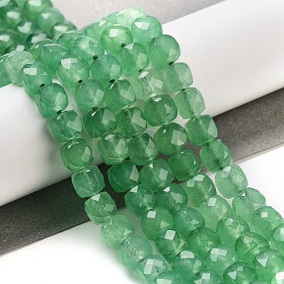 Natural Green Aventurine Beads Strands G-H028-A02-01-1