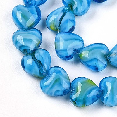 Millefiori Glass Beads Strands GLAA-T023-34G-1