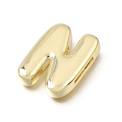 Brass Slide Charms KK-Z163-01G-N-1