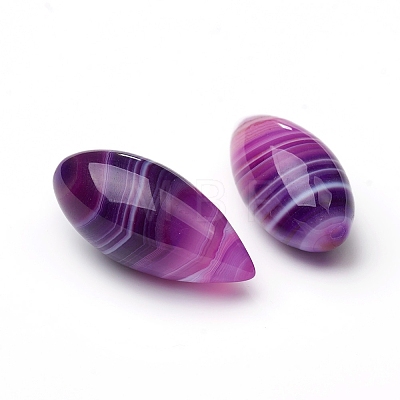 Natural Banded Agate/Striped Agate Beads X-G-L514-020A-1