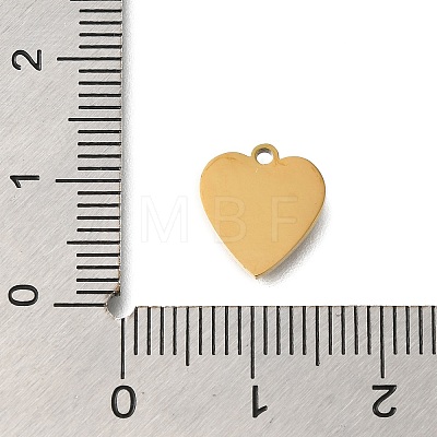 PVD Vacuum Plating 201 Stainless Steel Charms STAS-C111-15D-1