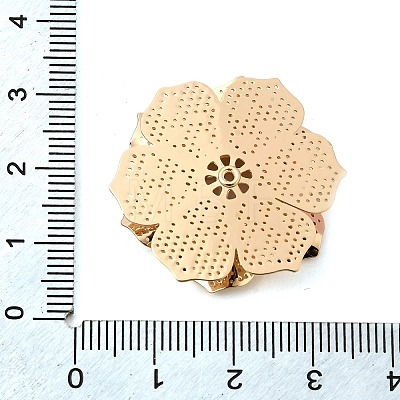 Brass Bead Caps KK-C167-03H-G-1
