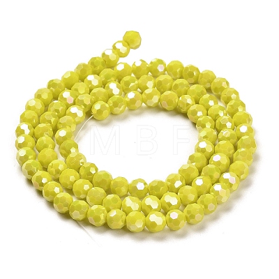 Opaque Glass Beads Stands LS-EGLA-A035-P6mm-B04-1