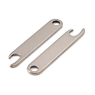 201 Stainless Steel Big Pendants SA-CBAE507-01E-P-1