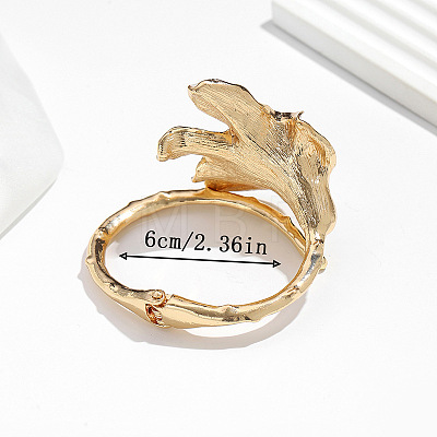 Alloy Enamel Hinged Cuff Bangles for Women WG0169B-01-1