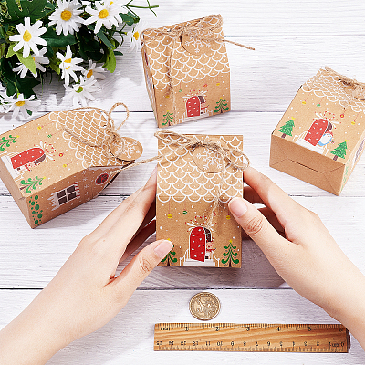  Christmas Theme Gift Sweets Paper Boxes CON-NB0001-92-1