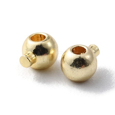 Brass Crimp Beads KK-WH0031-33G-1