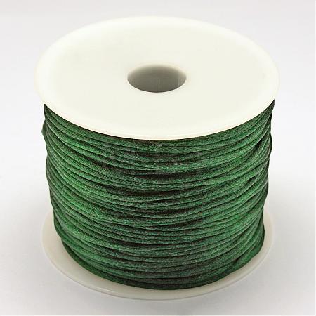 Nylon Satin Rattail Cords NWIR-R025-1.0mm-257-1