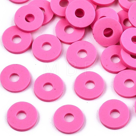 Handmade Polymer Clay Beads LS-CLAY-Q251-8.0mm-57-1