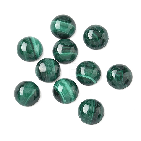 Natural Malachite Cabochons G-S398-01A-02-1