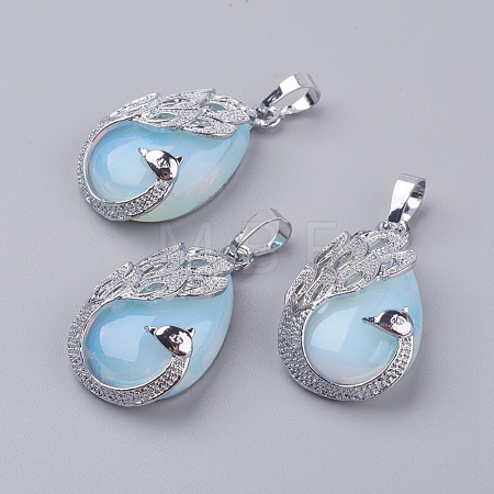 Opalite Pendants X-G-E442-04Y-1