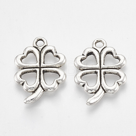 Tibetan Style Alloy Pendants TIBEP-T006-09AS-RS-1
