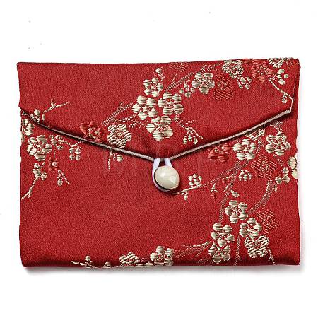 Chinese Style Floral Cloth Jewelry Storage Pouches AJEW-D065-01B-01-1