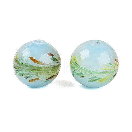 Handmade Lampwork Beads LAMP-T023-02B-06-1