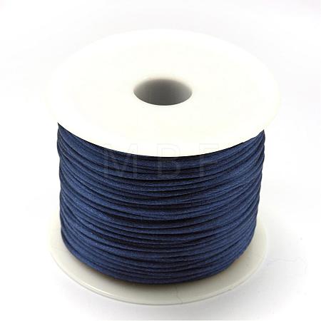 Nylon Satin Rattail Cords NWIR-R025-1.0mm-335-1