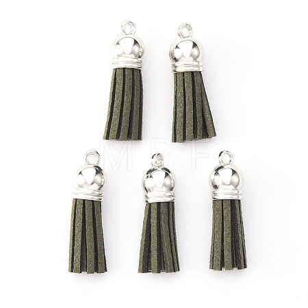 Faux Suede Tassel Pendant Decorations X-FIND-R095-031P-1