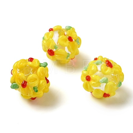 Handmade Lampwork Beads LAMP-B025-03A-07-1