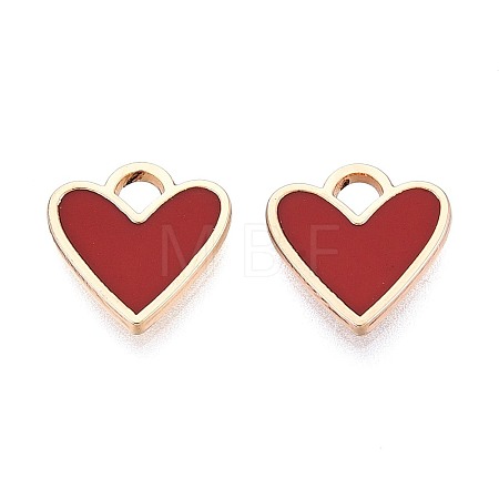Alloy Enamel Pendants ENAM-T022-89A-G-1