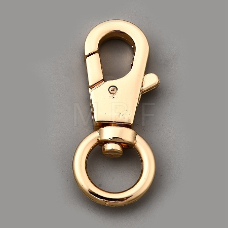 Alloy Swivel Lobster Claw Clasps FIND-WH0818-09KCG-1