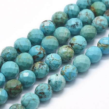 Natural Magnesite Beads Strands G-D0012-01C-1