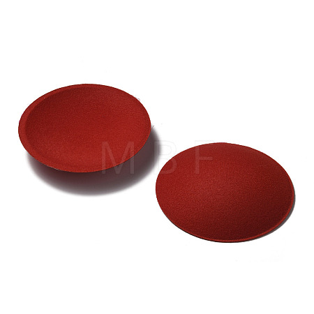 Nylon Cloth Round Fascinator Hat Base for Millinery AJEW-WH0298-03B-1